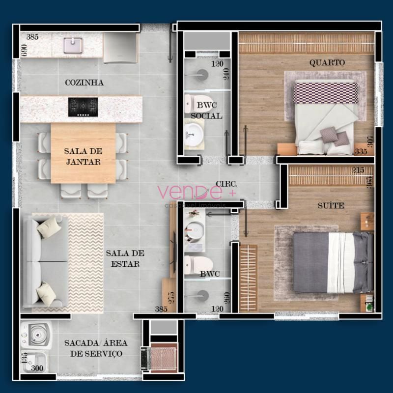 Apartamento na Planta no Parque São Paulo - foto 2